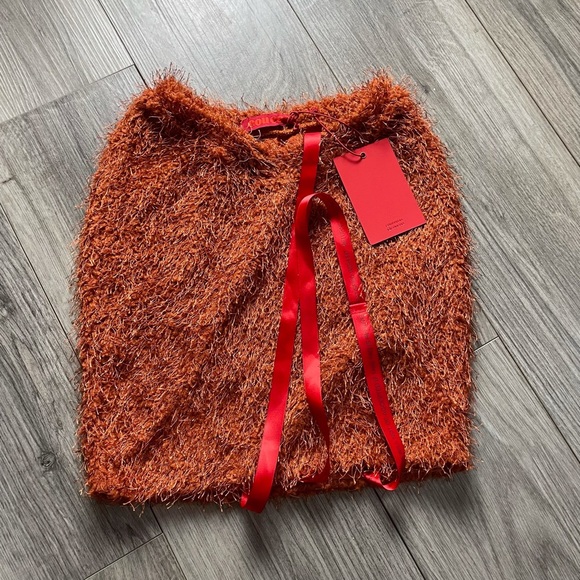Cou Coo - KAIBU MINI SKIRT - ANEMONE ORANGE - Picture 3 of 7